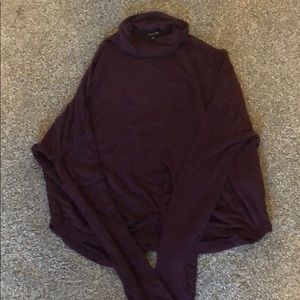 Babaton turtle neck long sleeve shirt